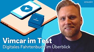 VIMCAR Fahrtenbuch Review Wie schlägt sich das elektronische Fahrtenbuch [upl. by Llerrot]