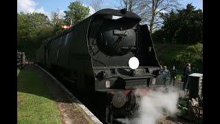 WATERCRESS LINE SPRING STEAM GALA 28th APRIL 2024 PD170 MINI DV [upl. by Emmet]