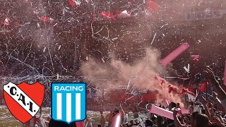 Independiente 2  Racing 1  Compilado de la Hinchada  VOLVIÓ TU PAPÁ [upl. by Burman277]