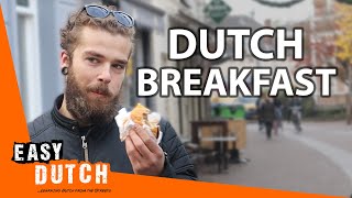 What Do Dutch People Eat for Breakfast  Easy Dutch 21 [upl. by Airrotal]