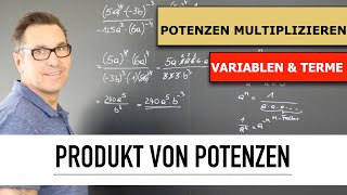 Wie berechne ich das Produkt von Potenzen  Potenzen mit rationalem Exponenten Multiplizieren [upl. by Fruin]