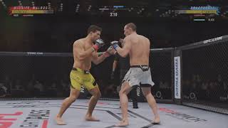 EA SPORTS UFC 4 Costa vs Hermansson [upl. by Anaes584]