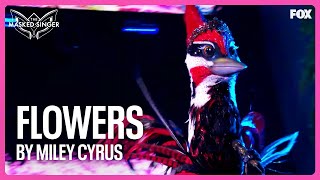 Woodpecker Performs quotFlowersquot by Miley Cyrus  Season 12 [upl. by Siravart925]