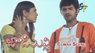 Jajimalli Telugu Movie  Climax Scene  Baladitya  Dhamini  ETV Cinema [upl. by Eimot]