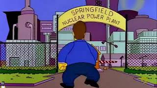 Homero pide trabajo en la Planta Nuclear  Los Simpson [upl. by Lillie]