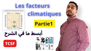 TCSF  Les facteurs climatiques 🌧☀️ Partie 1 ✅أبسط مافي الشرح✅ [upl. by Lledyr]