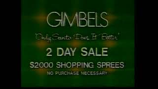 Gimbels ad 1985 [upl. by Enilorak125]