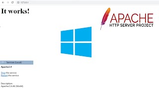 Install amp Set Up Apache Web Server on Windows 10  Quickly [upl. by Aivitnahs646]