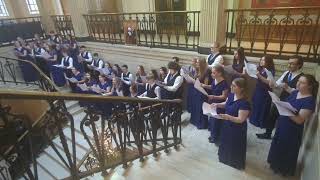 Christmas Eve  The Barnsley Carol performed by Barnsley Youth Choir 241223 in Barnsley Town Hall [upl. by Rhonda]