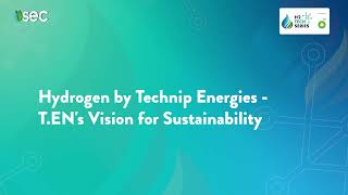 Hydrogen by Technip Energies  TENs Vision for Sustainability [upl. by Kentiggerma]