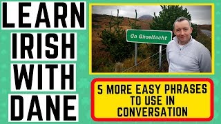 Irish Language Lessons  5 easy phrases to use in conversation [upl. by Downes]