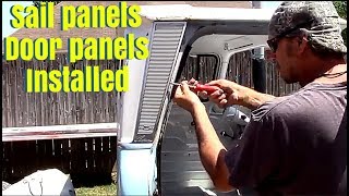 Door panels  correct trim sail panels installed [upl. by Brandie420]