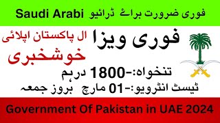 Today Jobs in PakistanJobs in Pakistan 2024Saudi Arabia Jobs in Pakistan jobs 2024March jobs [upl. by Edana]