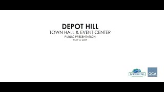 Depot Hill Louisburg Town Hall and Event Center [upl. by Solakcin]