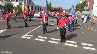 Shankill Protestant Boys Full Clip 4K  Brian Robinson Memorial Parade  070924 4K [upl. by Anauqcaj]