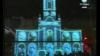 El show del Cabildo en 3D por el Bicentenario un paseo por la historia [upl. by Shelton]