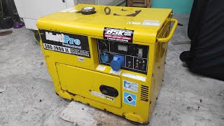 GENSET SILENT MULTIPRO 5000 WATT MESIN DIESEL  SOLAR [upl. by Airakaz335]