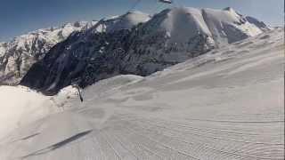 Telluride Ski Resort  Silvercloud Black Diamond Run [upl. by Velleman29]