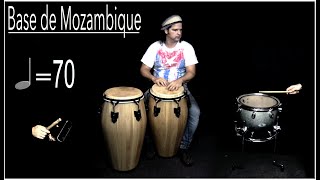 Base de Mozambique a 70BPM [upl. by Appel]