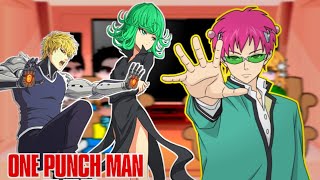 SClass Heros React to Saiki As Tatsumakis Brother Tiktok Edits  OPMampSAIKI K  Gacha React [upl. by Gagliano]