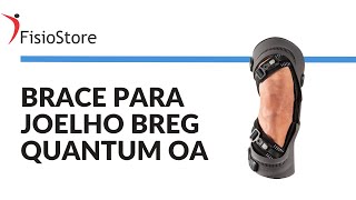 Brace para Joelho Breg Quantum OA  FisioStore [upl. by Oisangi]