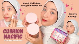 REVIEW 2 SHADES TERBARU NACIFIC SECRET MOOD VELVET CUSHION  25N BUTTERCREAM amp 27W LIGHT BEIGE [upl. by Ferwerda]