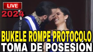 MEJORES MOMENTOS Posesión de Nayib Bukele ROMPE EL PROTOCOLO El Salvador en Directo [upl. by Horatia189]