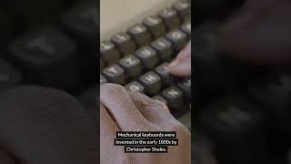 When Were Mechanical Keyboards Invented mechanicalkeyboard [upl. by Lady]