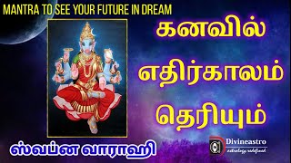 Swapna varahi mantra in tamil  ஸ்வப்ன வாராஹி மந்திரம் lyrics in tamil and english [upl. by Amalee]