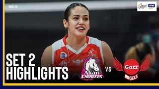 AKARI vs PETRO GAZZ  SET 2 GAME HIGHLIGHTS  2024 PVL REINFORCED CONFERENCE  July 27 2024 [upl. by Dusen602]