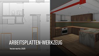 ARBEITSPLATTENWERKZEUG  Vectorworks 2025 [upl. by Constant]