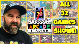 Capcom Arcade Stadium All 32 Games Shown [upl. by Columbus]