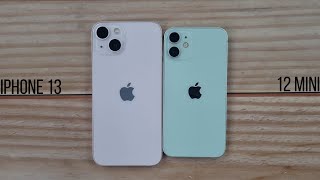 Apple iPhone 12 Mini vs iPhone 13  SPEED TEST [upl. by Acinorrev]