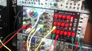 Synthrotek Sequence 8 Eurorack Modular Jam  Tip Top  4ms PEG [upl. by Placido]