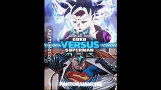 Goku VS Superman goku superman [upl. by Ateloiv]