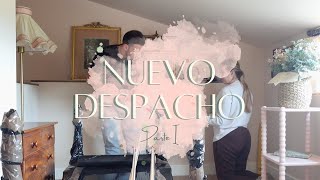 NUEVO DESPACHO  RETIRAMOS TODO  EN BUSCA de la MESA de DESPACHO perfecta  RESTAURÁNDOLO 🪚🤎 [upl. by Parsifal]