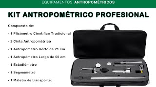 kit Antropometrico Profesional Cescorf [upl. by Esinned]