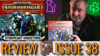 Warhammer Age of Sigmar Stormbringer  Issue 38 review with painted miniatures [upl. by Mariko]