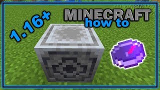 How to Craft and Use a Lodestone 116  Easy Minecraft Tutorial [upl. by Entsirhc]