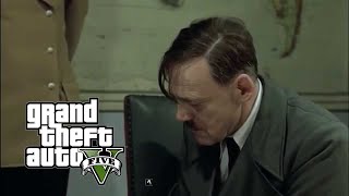 Hitler Reacts to Heist Delays  GTA 5 Downfall Parody [upl. by Tenay77]