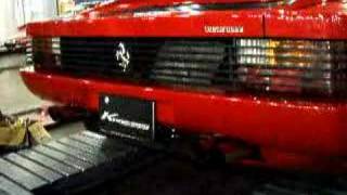 Kreissieg F1Sound Exhaust System TypeR Ferrari Testarossa [upl. by Hakkeber]