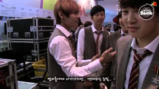 BANGTAN BOMB V is doing weird dance  BTS 방탄소년단 [upl. by Politi]