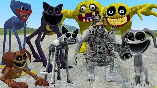 ROBLOX DEPRAVED SMILEY BOSS ZOONOMALY MONSTERS CATNAP amp DOGDAY POPPY PLAYTIME CHAPTER 3 In GMod [upl. by Asi]