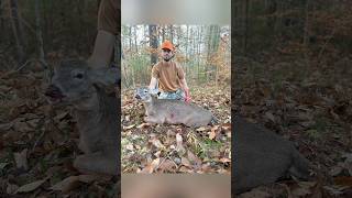 Maine Deer Season…Doe patrol… Ethan’s 4th deer of the 2024 season hunting doe [upl. by Ennywg]