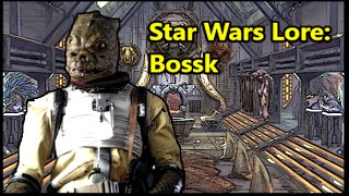 Star Wars Lore Bossk [upl. by Toshiko194]