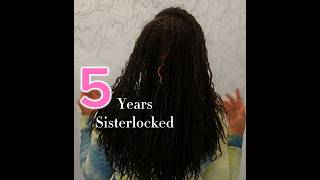 5 Year Milestone with Sisterlocks on Fine Hair [upl. by Egwan95]