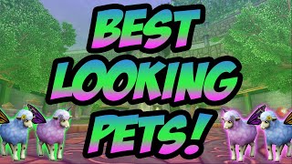 Wizard101 Top 5 Best Looking Pets [upl. by Acirtap684]