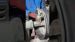 Correction and repair process of wheel hub [upl. by Tekla338]