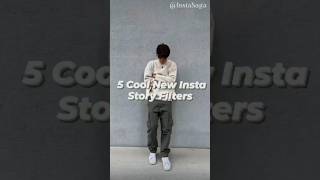 5 Cool New Insta Story Filters instastory shorts [upl. by Anaz]