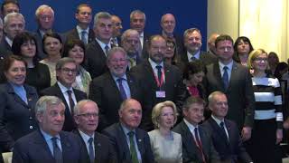 Video Summary of the Conference of Speakers of the European Union Parliaments first day [upl. by Eniliuqcaj]